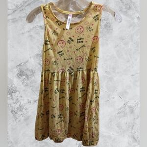 💥 4 For $15 Miss Pink Yellow Smiley Face Dress